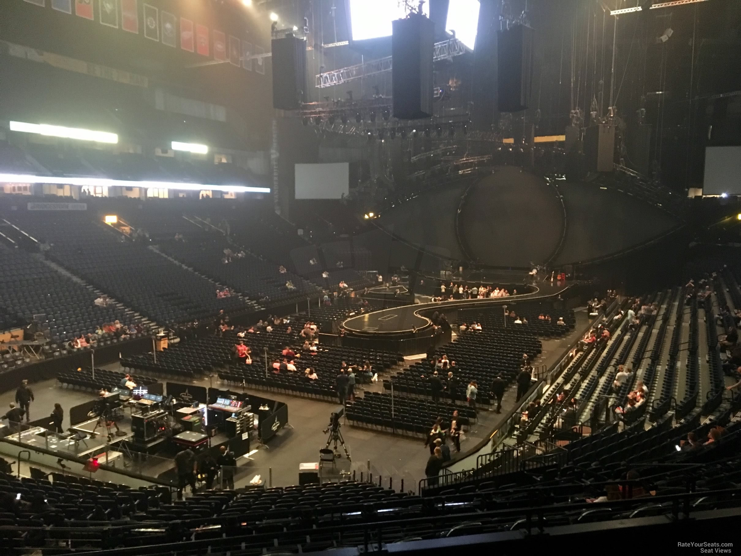 Bridgestone Arena Section 102 Concert Seating RateYourSeats