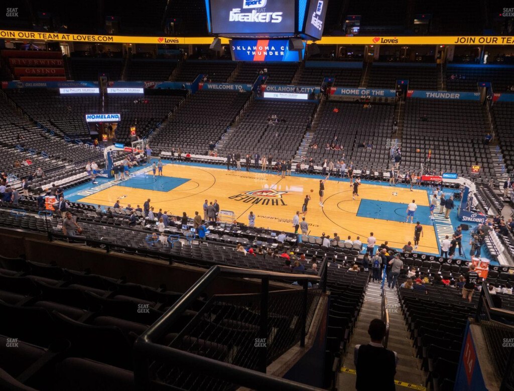 Chesapeake Energy Arena Section 222 Seat Views SeatGeek