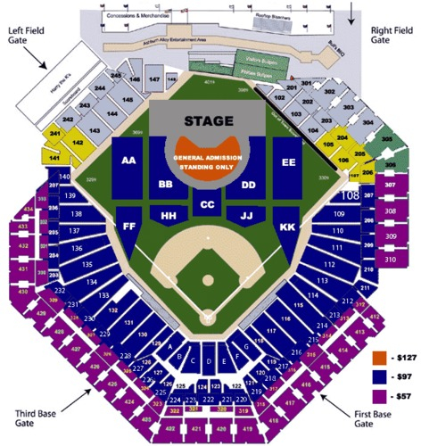 Citizens Bank Park Tickets Seating Charts And Schedule In Philadelphia