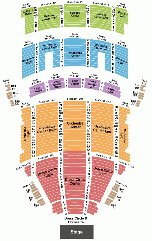 Cleveland Playhouse Square State Theatre Seating Chart Chart Walls