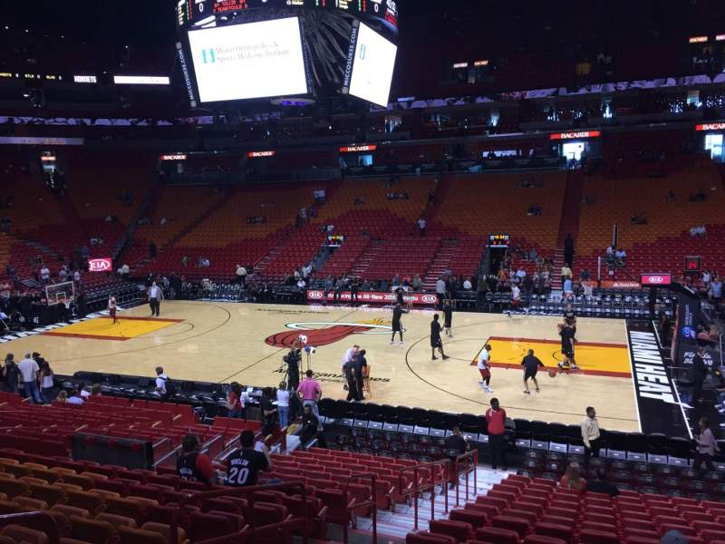 FTX Arena Section 117 Row 19 Seat 17 Miami Heat Vs Charlotte 