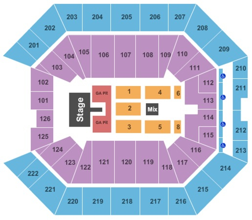 Golden 1 Center Tickets In Sacramento California Golden 1 Center