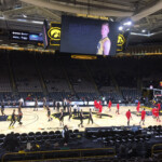 Great View Of The Court Carver Hawkeye Arena Section N Review