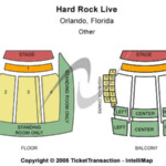 Hard Rock Live Tickets In Orlando Florida Hard Rock Live Seating