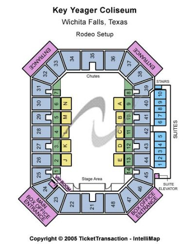 Kay Yeager Coliseum Tickets And Kay Yeager Coliseum Seating Chart Buy 