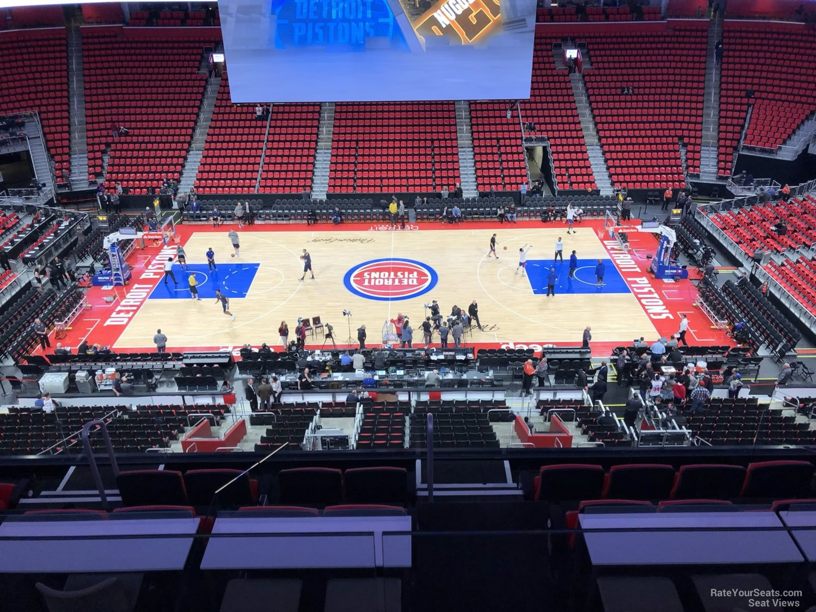 Mezzanine 28 At Little Caesars Arena Detroit Pistons RateYourSeats