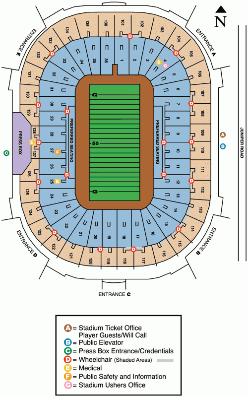 Notre Dame Fighting Irish Tickets For Sale Schedules And Seating Charts