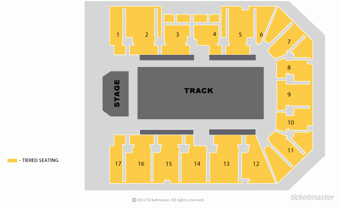 Resorts World Arena Birmingham Tickets Schedule Seating Chart 