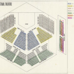 Seating Plan For Festival Theatre Auditorium c 1972 Pass It On