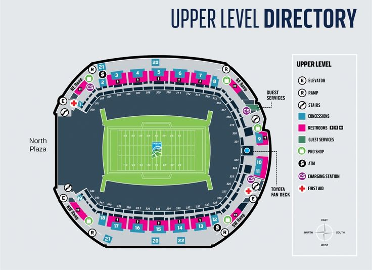 Sounders Seating Chart