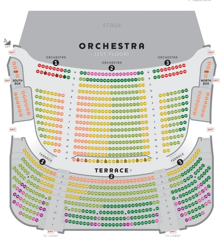 Stylish Encore Theater Seating Chart Di 2020