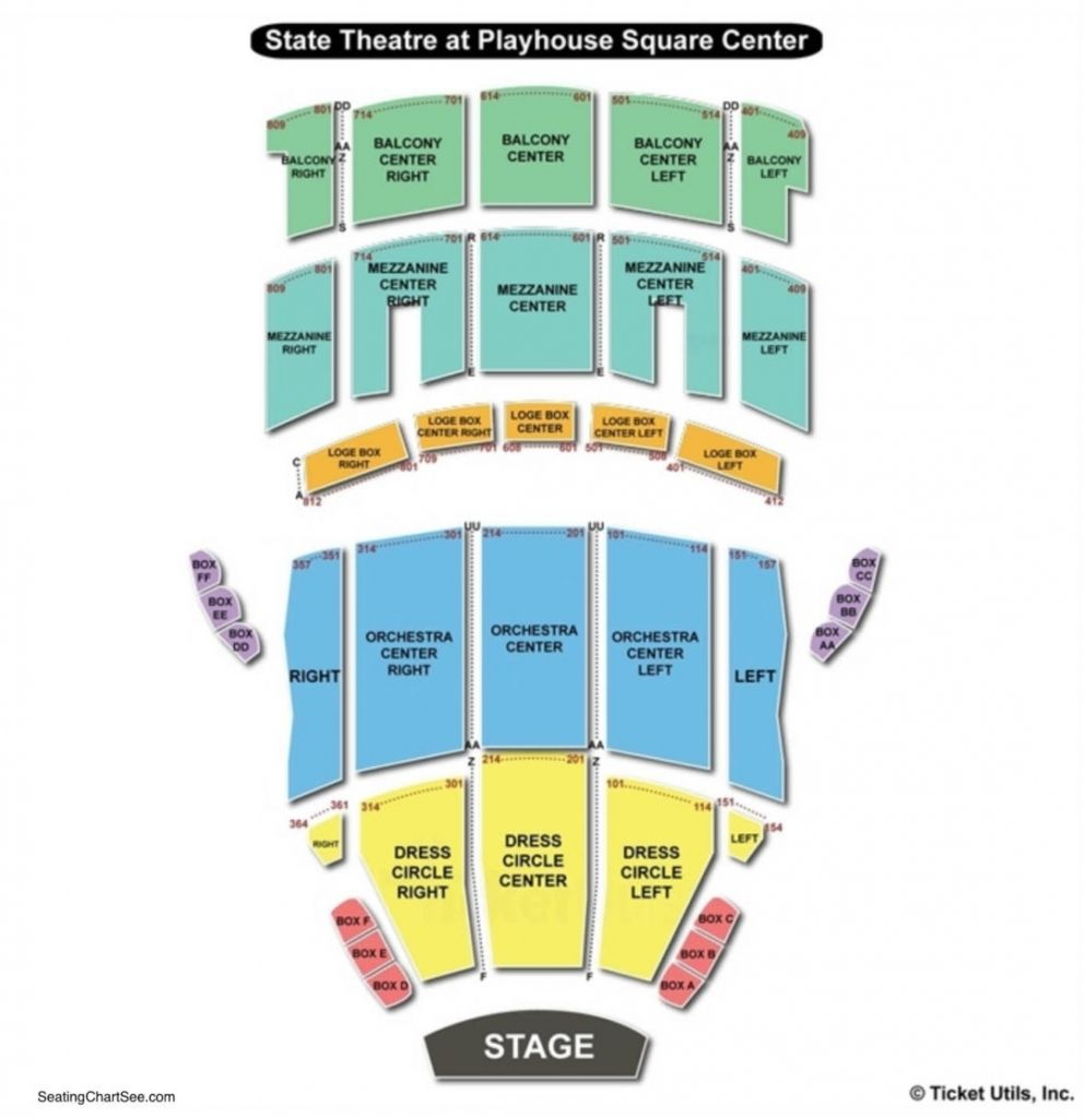 The Most Stylish Along With Attractive Playhouse Square Seating Chart