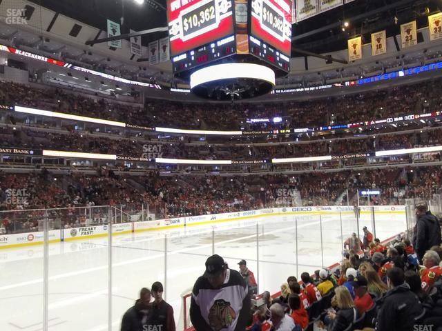 United Center Section 101 Seat Views SeatGeek