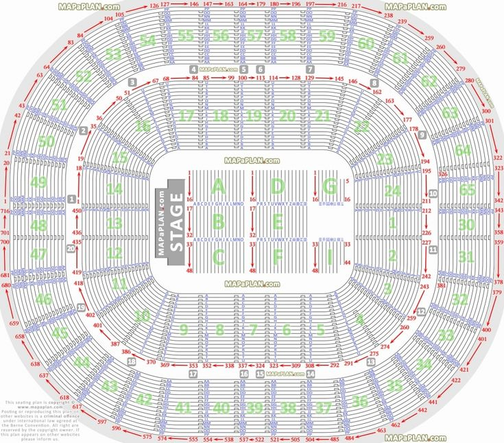 Wells Fargo Center Seating Chart With Seat Numbers 